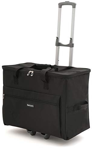 Hobby Gift Esclusiva Borsa Trolley per Macchina da Cucire, Colore Nero