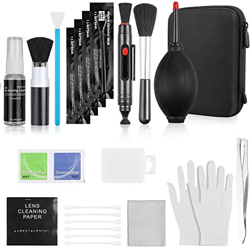 14 en 1 Kit de Nettoyage pour appareils Photo Reflex Numériques Nettoyage pour Caméra kit Nettoyage Appareil Photo