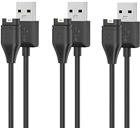 AWINNER Compatible for Garmin Watch Charger Cable (3 Pack)