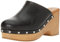 The Drop Women's Clog Francine, Schwarz, 39