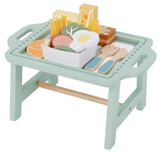 Wooden Breakfast Set, Pretend Play Toy, 27 Pieces, Ages 3+, 20x11.4x15 cm
