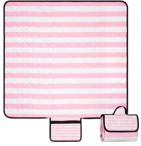 Jopee Picknickdecke 200 x 200 cm, Boho Outdoor Wasserdicht Strandmatte Sandfrei für 4-6 Personen, Tragbare Waschbar Stranddecke für Trocken Strand, BBQ, Picknick, Wandern, Reisen