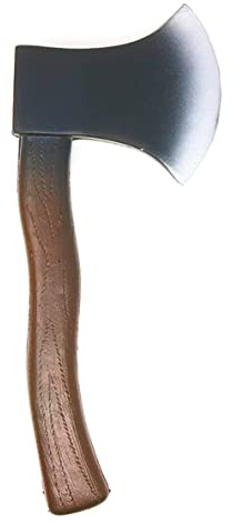 Pastoralist Props de Hacha, Skeleteen Lumberjack Toy Prop Juguete - Madre Hatch Hatchet Axe para Fiesta - 1 Pieza, Decoraciones de Halloween