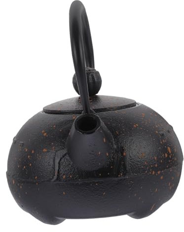 OFFSCH Tetera De Hierro Vintage Pequeña Tetera Decorativa Para Hogar y Casa De Para Infusiones De Sueltas y Bolsitas De