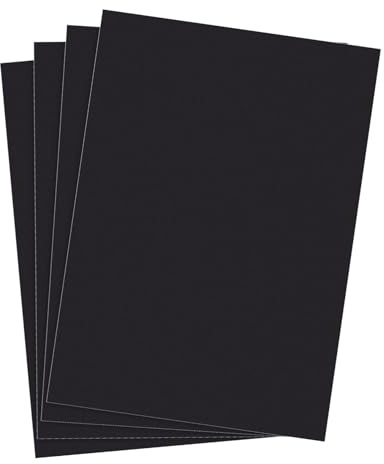 Angoily 4stücke Tafelaufkleber Abnehmbar Tafel Wand Aufkleber Kreidetafel Kreide Bord Für Glatte Oberflächen Wiederverwendbar