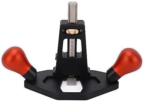 ERYUE Plano de Enrutador de Acabado de Carpintería, Cepilladora de Manual de Tratamiento de Oxidación Anódica con Acabado CNC, Adecuado para Carpintería, Artesanos y Otras Industrias,