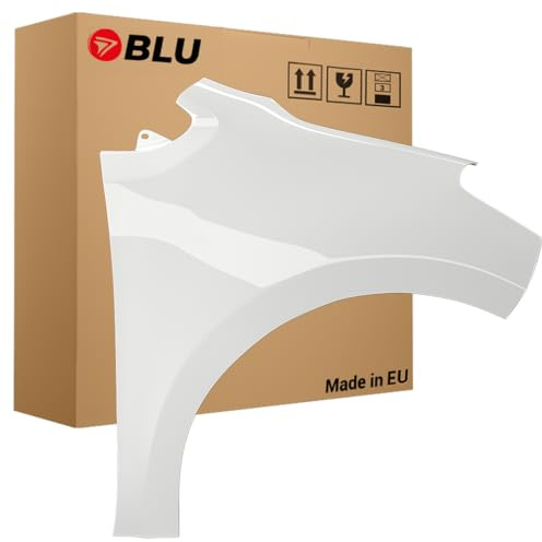 BLU Kotflügel Passend für VW Volkswagen UP! LB9A Rechts Weiss | 2016- | Vorderseite Vorne | Lackiert | Einbaufertig