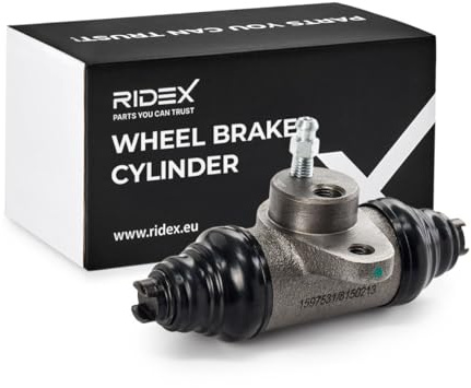 RIDEX 277W0021 Cilindro de freno de rueda Trasero ambos lados con válvula de ventilación Compatible con VW Transporter T4 Bus 70B, 70C, 7DB, 7DK, 70J, 70K, 7DC, 7DJ