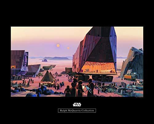 Komar Wandbild | Star Wars Classic RMQ Java Market | Kinderzimmer, Jugendzimmer, Dekoration, Kunstdruck | ohne Rahmen | WB151-50x40 | Größe: 50 x 40 cm (Breite x Höhe)