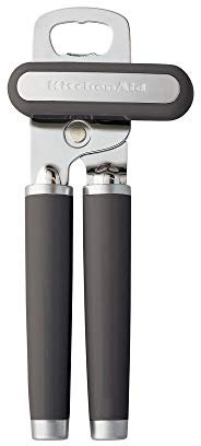 KitchenAid KE199OHCGA - Abrelatas multifunción gourmet, carbón, talla única