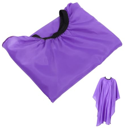 Beaupretty Wasserdichter Friseur Umhang 57X47 Zoll Verstellbarer Haarschneider Umhang Für Haarkur Färben Und Make-up Schutz Cape Für Salon Und Zuhause
