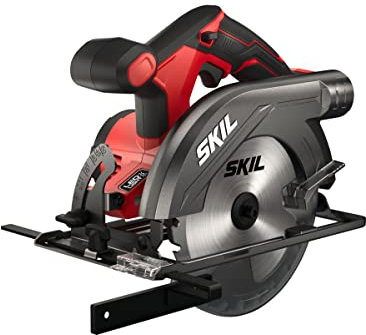 Skil Akku-Handkreissäge 3520CA „20V Max“ (18 V) – Kreissäge 165 mm für exakte Schnitte, Akkukreissäge– mit Sägeblatt – ohne Akku SW1E3520CA