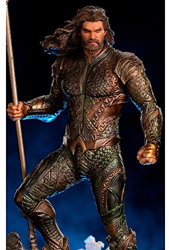 Iron Studios 83436 Zack Snyder Justice League Aquaman 1/10 statuen, bunt