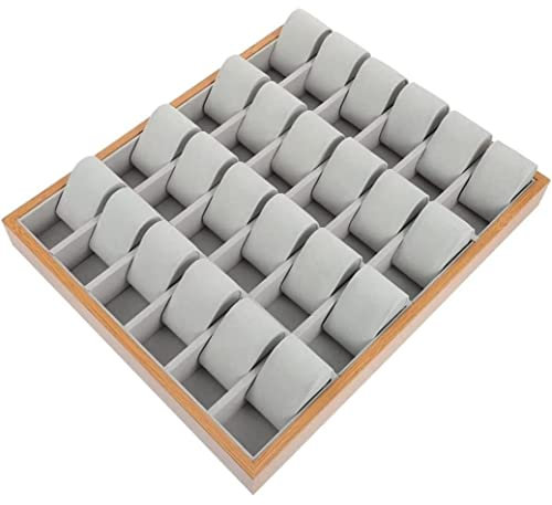 Klockbox Klockfodral Klocklåda 24 Fack Klocklåda Klocka Förvaringslåda Klocka Förvaringshållare Träklocka Displaylåda Förvaringslåda Klockförvaring Klocklådor