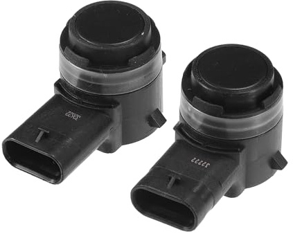 INFINAUTO Sensor de estacionamiento de Parachoques Sensor de Asistencia de estacionamiento Trasero No.5Q0919275B/A0009055504 para A3 8V BJ 2013-2018 Negro 2 Unidades | Negro, Metal/Plastico, 4.4x2.8x2.5cm, OE 5Q0919275B/A0009055504, 3 Pines, Trasero, Para A4/A5/Q2/Q5/Q7/Para VW Golf 7