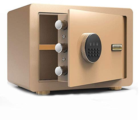 Chandelier Caja Fuerte con Contraseña, Caja Fuerte contra Incendios y Agua, Caja Fuerte Extra Grande, con Alarma Contraseña Electrónica Antialmacenamiento Chandelier
