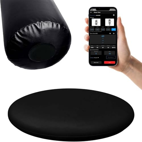 SUPER FOREST Testeur de Force, capteur de Force Intelligent pour Sac de Frappe, Compteur de Puissance, données de Test de Vitesse en Temps réel, Cible de Boxe, Cible Murale, Compteur de puissan
