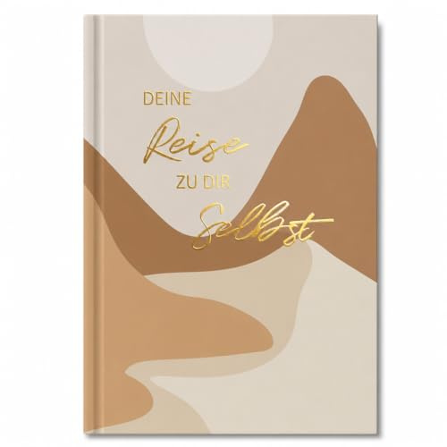 BIROYAL Meine Reise zu mir selbst, Date mit mir selbst, 23 Übungen, A5 | Selbstfindung Buch, für mehr Selbsterkenntnis, Partner Geschenke, Inspirierende Fragen über deine Wünsche & Ziele