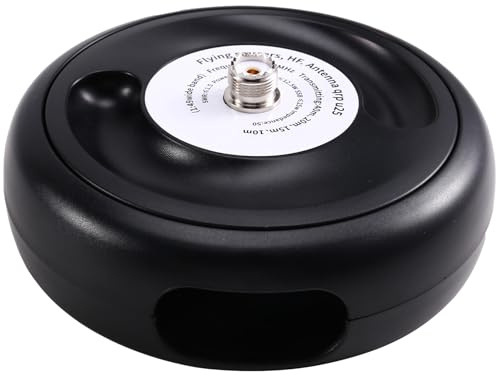 Fangxuee Antenne HF 1-30MHz 25W Disque QRP U25 Eswave Courte avec Faible Puissance pour la Radio Amateur