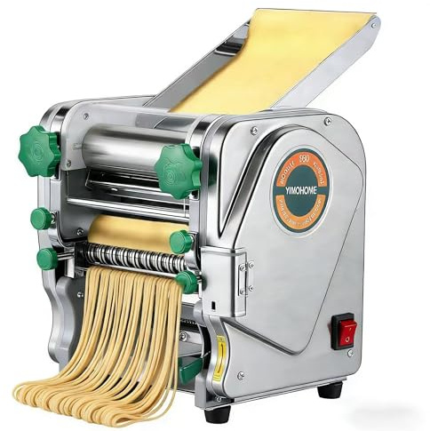 Electric Pasta Maker Machine Stainless Steel Automatic Noodle Machine (180mm)