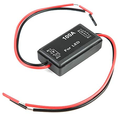 Akozon Module de Commutateur de Feu Stop Stroboscopique LED Ultra Compact pour Motos et Voitures – Contrôleur d'impulsion étanche pour une sécurité Arrière améliorée.