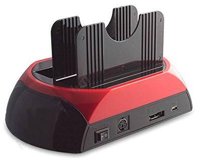Kasstino All In 1 2.5 3.5IDE SATA HDD Hard Drive Disk Clone Holder Dock Docking Station