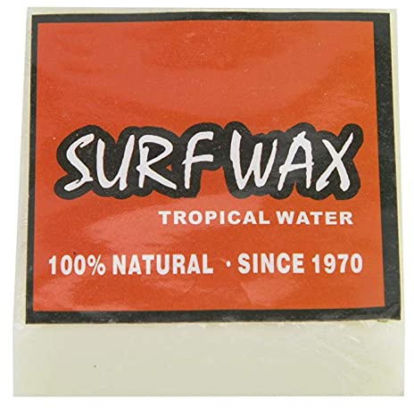 Alomejor Surf Wax Cires de Skateboard durables Cire de Surfboard Cire de Surf antidérapante pour Cire de Surf de Skimboard(Rouge)