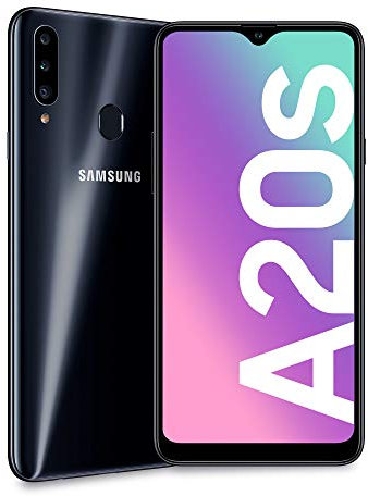 Samsung A207 Galaxy A20s 4G 3GB RAM 32GB Dual-SIM black (Renewed)