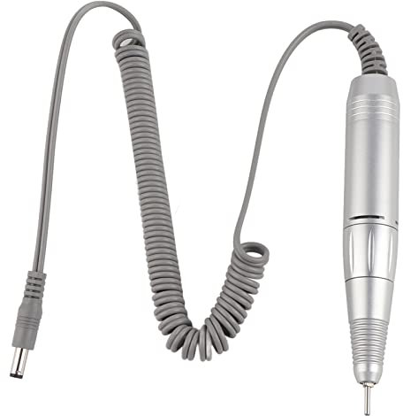 Joyzan Taladro de Uñas Eléctrico, Portátil Torno para Mango Máquina Eléctrica Pulido Eléctrico Pieza Mano Pedicura Manicura Herramienta Arte Profesional Pulidor Cortador Broca Pulidora Lima Reemplazo