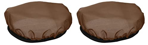 PATIKIL 2pz Morbido Diffusore Lampada Copertura 7 18cm Panno Marrone | Diffusore Strobo Riflettore Lampada Calzino, per Flash Luce Bellezza Piatto Fotografia Studio