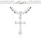 AMAR PRAGNA Luxury ketten für herren silber 925 Kreuz Kette herren 60 cm, panzerkette herren 925 silber, königskette- herren schmuck, italienische Qualität