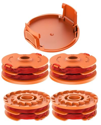 WX100 Strimmer Spool Line with Cover for McGregor MET4530 MET3525 MET6032