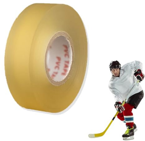 1 Rollen Eishockey Tape, Hockey Tape Rutschfestes Griffbänder Schläger Tape Selbstklebendes Sportgriffband Hockeyschlägerband für Badmintongriff Golfschläger Tennisschläger