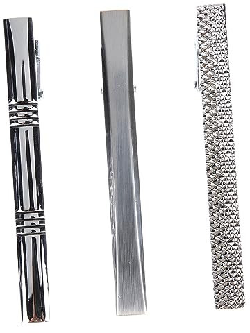 minkissy 5 Sätze Krawattenklammer Set Krawatten Anzug Krawattenklammern Krawattenhalter Hemd Accessoire Für Herren Krawattenklammer Hochzeitshemd Clip Herrenhemd 3 Stück * 5