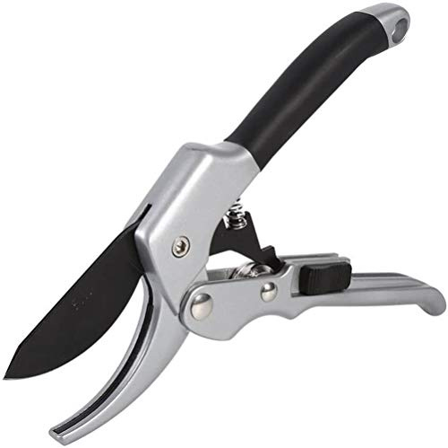 Tijeras de podar manuales de Alta Capacidad de Corte, Acero SK-5 de Alta dureza, Ideales para entusiastas de la jardinería. Ideales para Tallos, arbustos y nuevos brotes.