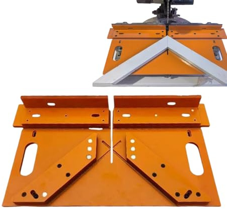 Guide de Coupe pour Scie à Onglet,Guide De Coupe Pour Scie Sur Table À 45 Degrés | Accessoires De Menuiserie Robustes Pour Débutants Et Professionnels Charpentier