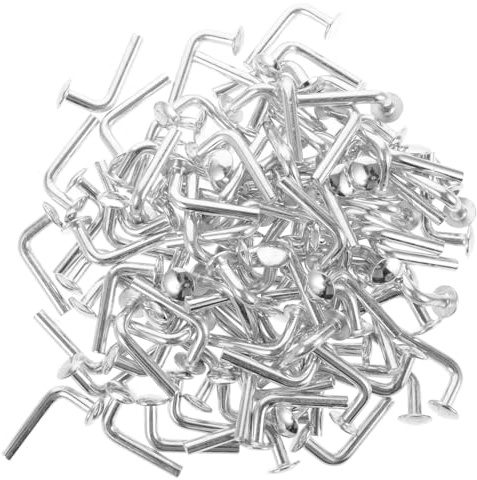 HIAKDOFT 100 piezas Pasador de Seguridad para Estanterías Paletizadas Pernos Resistentes para Almacenaje Industrial y Instalación y Alta Durabilidad