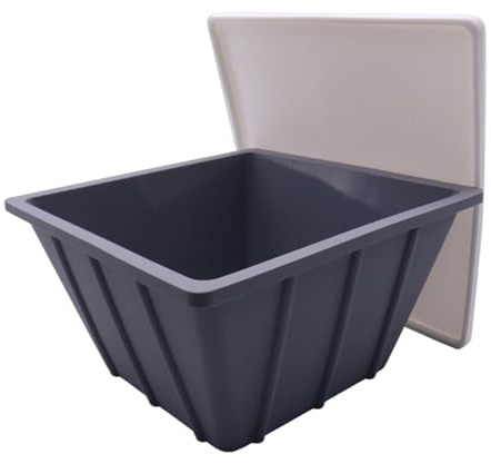 Opilroyn Ice Bath Block Molds | Silicone Large Ice Block Mold for Bathtub,Non-Stick Mould with Lid Leak-Proof for Drinks Cooling Beach Gathering Camping Bathroom