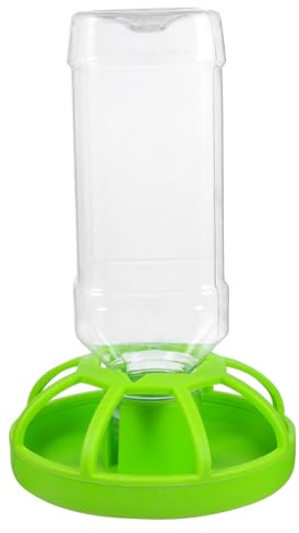 TEHAUX Automatischer Reptilien wasserspender Futternapf für Schildkröten Frösche und Eidechsen Rutschfestes Trinktool für Terrarien Haustier Trinkschale Langlebig und Kippsicher