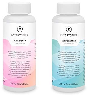 EK-CryoFuel Loop Cleaner Konzentrat + Superflush Konzentrat (2x 250ml)
