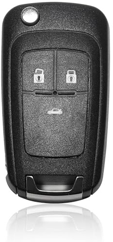 RED WOLF 3 Tasten Gehäuse der Fernbedienung Schlüsselgehäuse für 2008-2018 Opel Vauxhall Astra Insignia Corsa Mokka Movano Autoschlüssel