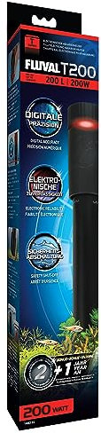 FLUVAL T200 tauchbarer elektronischer Aquarienheizer, für Aquarien bis 200L