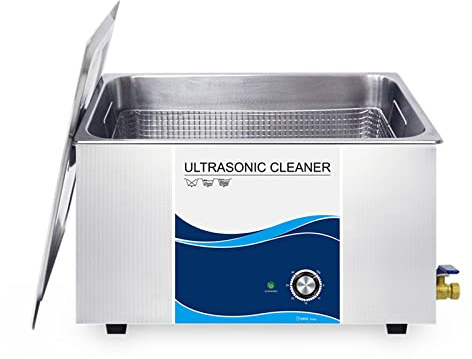 HACLEN 30L 900W Ultrasonic Cleaner Machine, Ultrasonic Parts Cleaner with Timer, Professional Stainless Steel Ultrasonic Glasses Cleaner