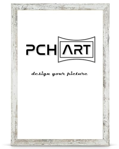 PCH[art] Bilderrahmen New Alaya | Farbe: Vintage | Größe: 40x50 cm | zeitloser und schlichter Rahmen für Poster, Fotos und Portraits