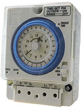 220 V Gleichstrom, Timer-Intervall, programmierbare Kontrolle, analoge Zeitsteuerung, mechanischer Zeitregler