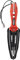 CRESSI Unisex-Adult Striker Knife Tauchermesser, Rot/Schwarz, 22 cm