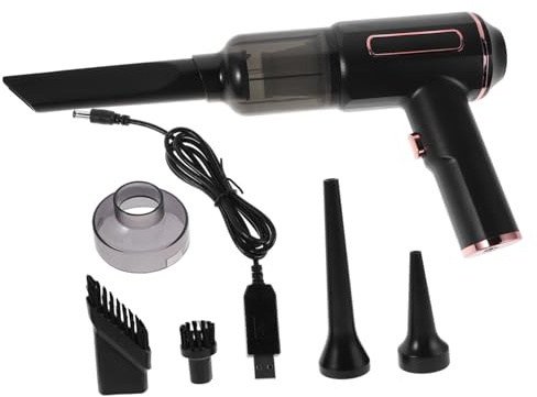 MAGICLULU Aspirateur à Main sans Fil Portable pour Voiture Mini et Compact Haute Puissance Aspiration Nettoyage Intérieur Auto et Maison