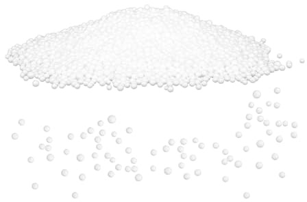 Alipis Perline di Polistirolo Espanso 5-7 MM 300G per Imbottitura Pouf e Cuscini Palline di Gommapiuma Bianche per Riempire Giocattoli e Fai da Te Riempitivo Morbido per Poltrone a