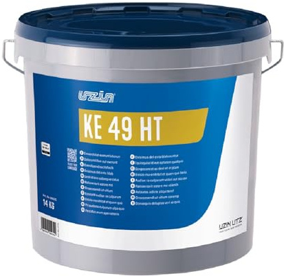 UZIN KE 49 HT High Temperature Adhesive for LVT and Vinyl Flooring, 6kg