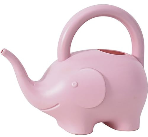 Annaffiatoio a Forma di Elefante - Design Carino per Giardino e Piante (Rosa)